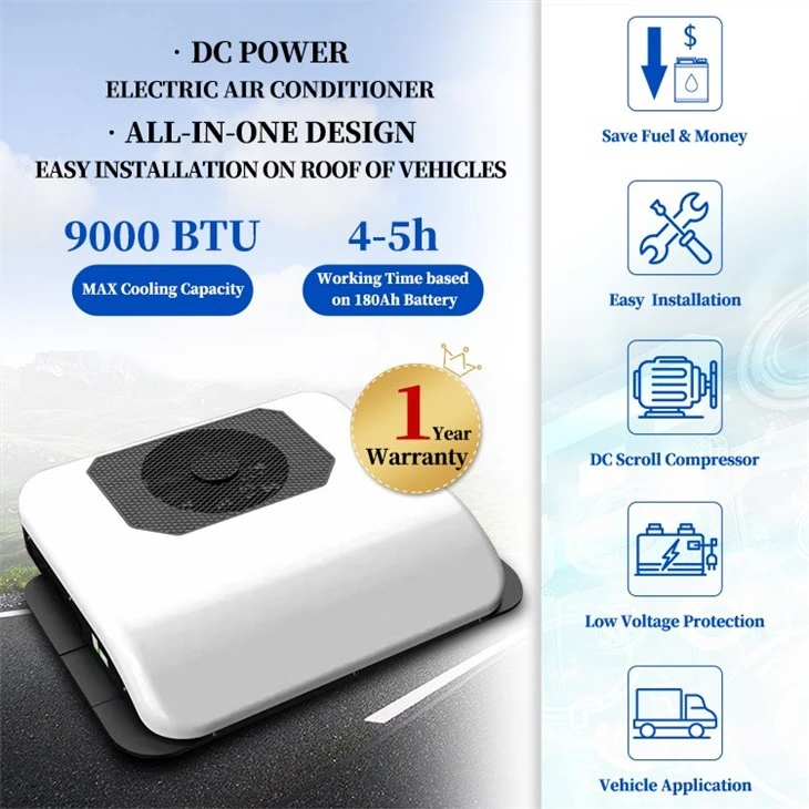 Universal Electric Truck Dc Air Conditioner