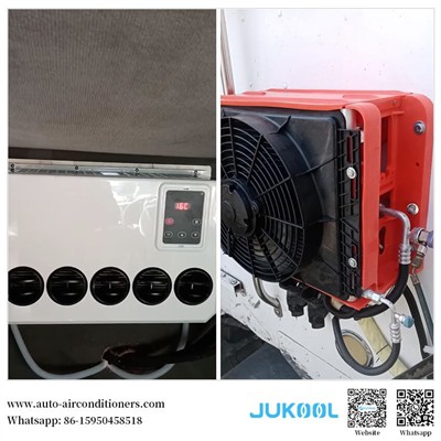 مشتری مکزیکی عکس های نصب تهویه مطبوع DC الکتریکی کامیون ما را به اشتراک می گذارد